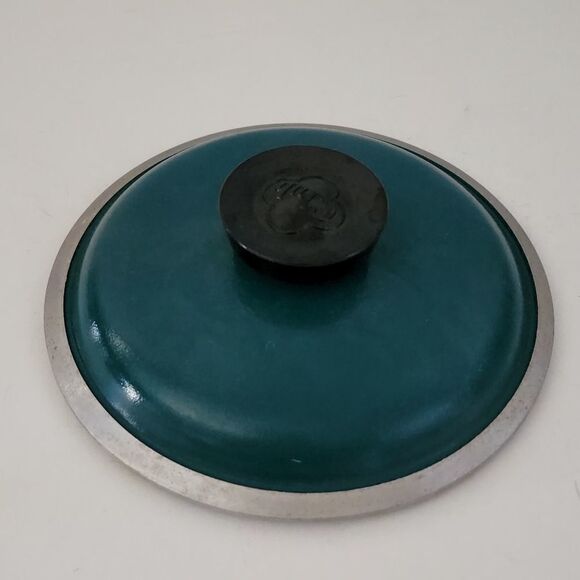 Club pot lid teal small - Picture 1 of 5